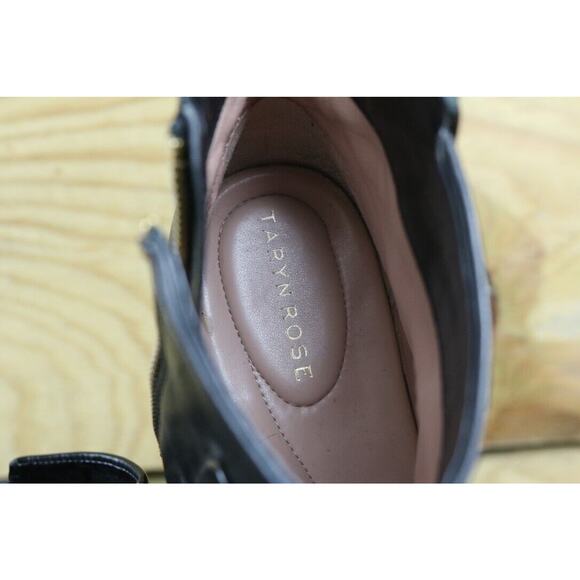 Taryn Rose Boots Womens 9B Black Leather Camille Zip Ankle Bootie - Picture 6 of 9